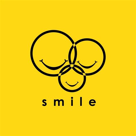 Smile Logo Vector Template Design Illustration 2119203 Vector Art at ...