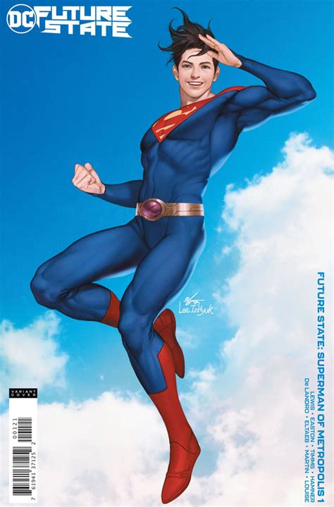 Future State Superman Of Metropolis 1 Inhyuk Lee Card Stock Variant