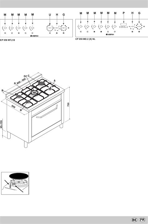 Handleiding Hotpoint Ariston CP 059 MD 2X Pagina 3 Van 40 Nederlands