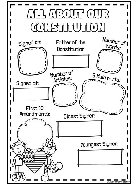 Constitution Day Crafts Constitution Day Writing Made By Teachers