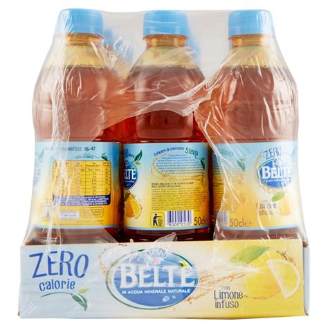 Belt Zero Bevanda Analcolica Di Th In Acqua Minerale Naturale Con