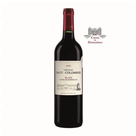 Château Haut Colombier Côtes de Blaye Bordeaux 2018 Caves Domaines