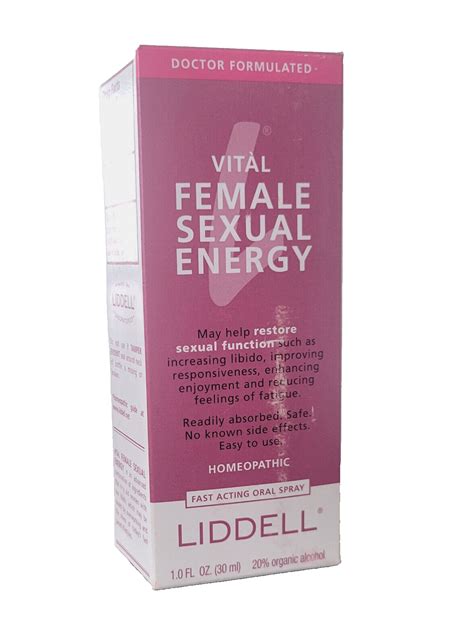 Liddell Vital Female Sexual Energy Homeopathic Fast Acting Oral Spray 10 Fl Oz Ebay