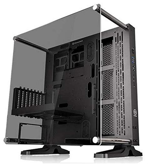 Amazon In Buy Thermaltake Core P Tg Black Atx Open Frame Panoramic