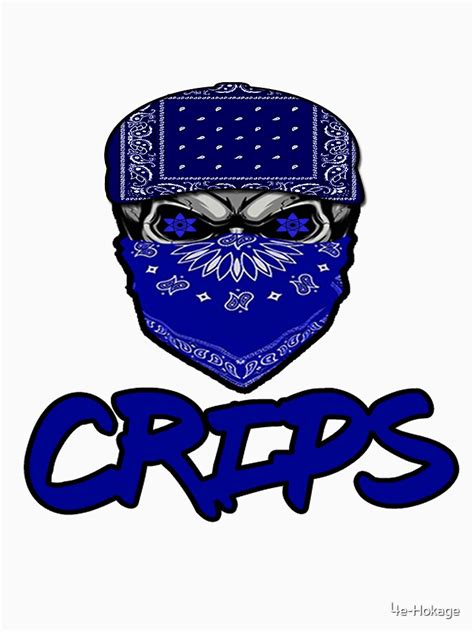 "skull gang crips" T-shirt by 4e-Hokage | Redbubble