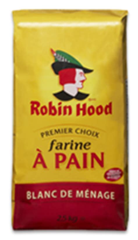 Farine à pain Premier choix blanc de ménage Robin Hood Robin Hood