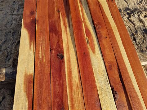 Eastern Red Cedar 1x 4x 10 9 Board Bundle