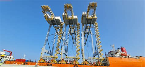 Dp World Berbera Welcomes Three Sts Cranes Port Technology International