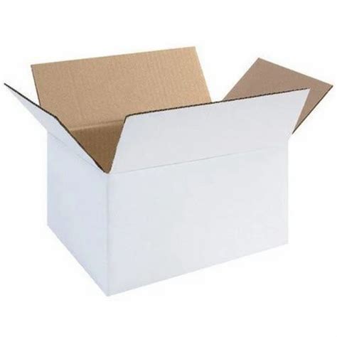 Ply Plain Corrugated Paper Packaging Box At Rs Piece Nagla