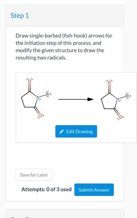 Solved Step Draw Single Barbed Fish Hook Arrows For The Chegg