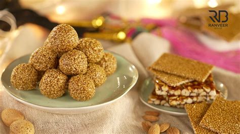 Easy Til Laddu Peanut Chikki तिल गुड़ के लड्डू & मूंगफली चिक्की ...