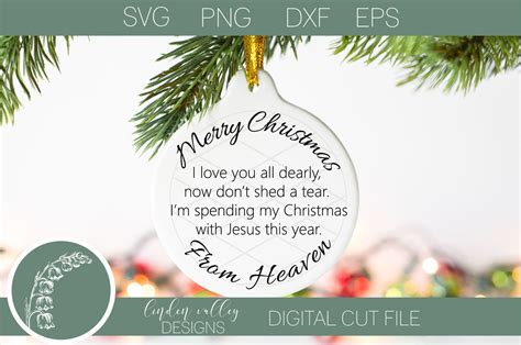 Printable Christmas In Heaven Svg Free Free Printable