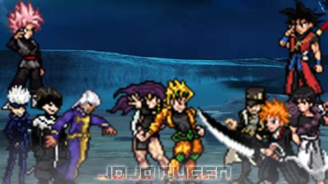 Dio And Ultimate Kars Vs Everyone Mugen Youtube