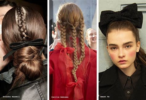 Fall Winter Hair Accessory Trends Runway Hair Runway Hair