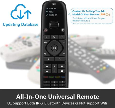 Updated Sofabaton U1 Universal Remote With Oled Display And Smartphone