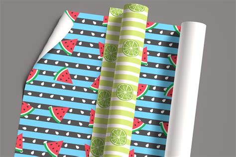 Wrapping Paper Roll Mockup Psd And Graphic By Rami S Design