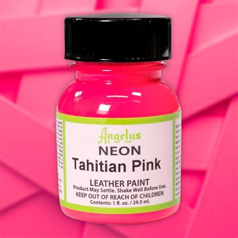 Tahitian Pink Angelus Acrylic Leather Paint Ml Oz