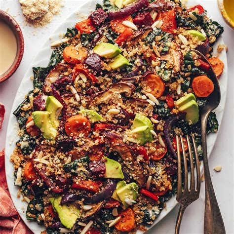 Roasted Vegetable Quinoa Salad