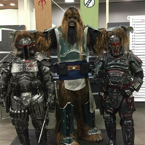 Wookie Mandolorian First In The Mandolorian Mercs Costume Club R Starwars