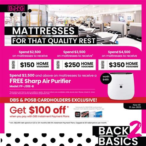 Oct Jan Bhg Mattresses Collection Exclusive To Dbs And