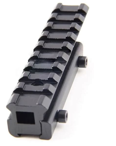 Dovetail To Weaver Rail Adapter 11mm To 20mm 9 Slot Scope Mount 22 17