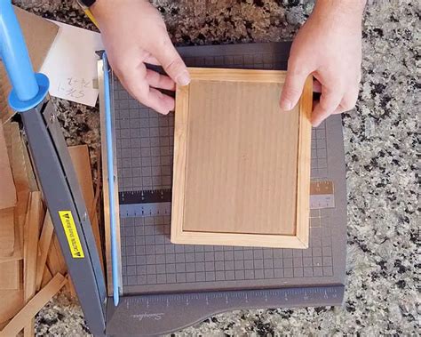 Easy Diy Picture Frames With Angled Corners Frugal Fitz Designs