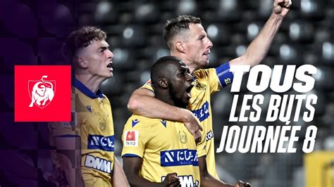 Tous Les Buts Journee 8 👀⚽ Moments Forts De La Jupiler Pro League 2324