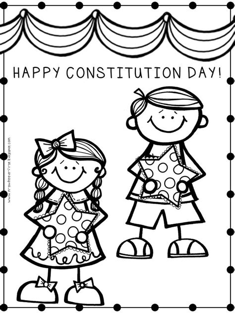 Constitution Day Coloring Pages Coloring Home