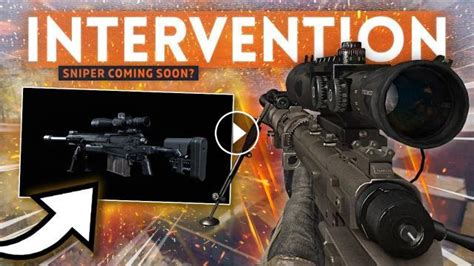 MW2 INTERVENTION Sniper coming to Warzone?! (Modern Warfare Season 5 ...