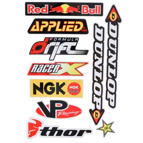 Naklejki Na Motor Motocykl Rower Redbull Dunlop Vp Za Z Z Szczucin