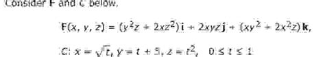 Solved Consider F And C