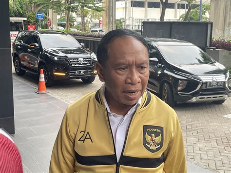 Zainudin Amali Serahkan Surat Pengunduran Diri Dari Jabatan Menpora Ke