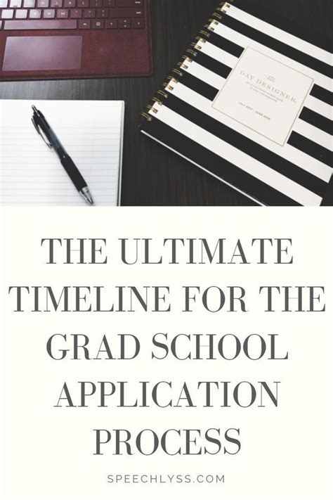 The Ultimate Timeline for the Grad School Application Process | School application, Grad school ...