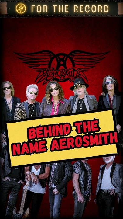 The MEANING Behind The Band Name Aerosmith!! 😲 #aerosmith #bandnames # ...