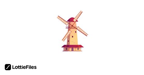 Free Windmill Animation Animation by William | LottieFiles