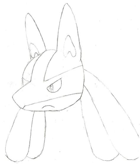 Lucario Head By Taucain On Deviantart