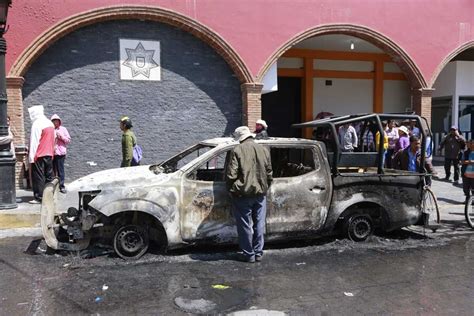 Habitantes De Calpan Puebla Contin An Con La Exigencia De Seguridad