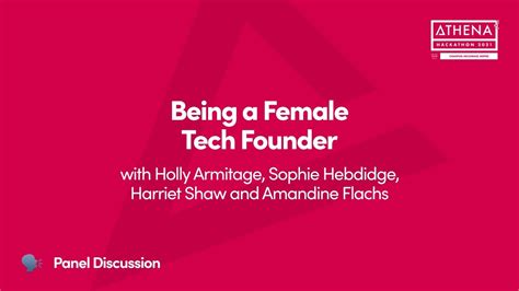 Being A Female Tech Founder Youtube