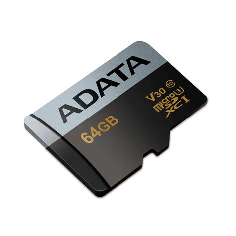 Memoria Micro SD Adata Premier PRO 64GB Class 10 U3 4K 95MB S V30