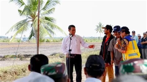 Kejar Produksi Pangan Melalui Optimalisasi Lahan Rawa Mentan Amran