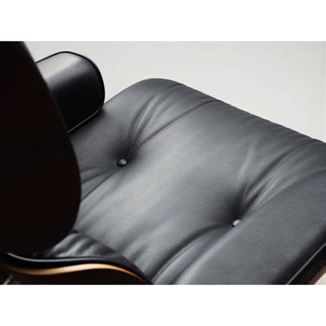 Vitra Poltrona Lounge Chair H84 Palissandro Santos Nera Base Lucido