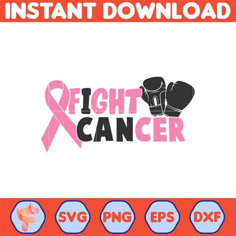 Breast Cancer Svg Fight Cancer Svg Cancer Svg Cancer Awar Inspire