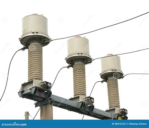 Current Transformer Kv High Voltage Substation Stock Photo Image