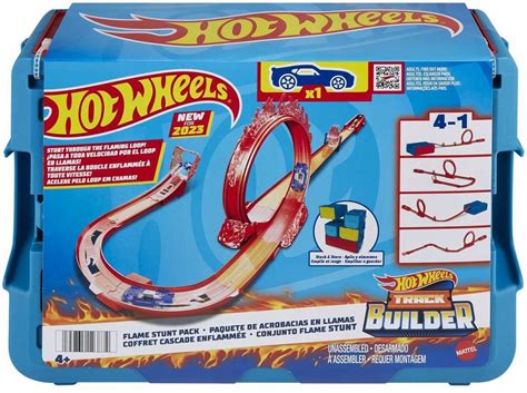 Mattel Hot Wheels Track Builder Pętla Ognia Hmc04 13231130626 Allegropl