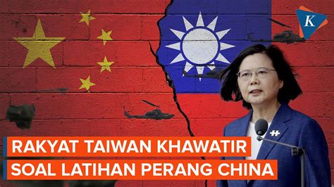 Partai Oposisi Taiwan Sebut Rakyatnya Khawatir Soal Latihan Perang