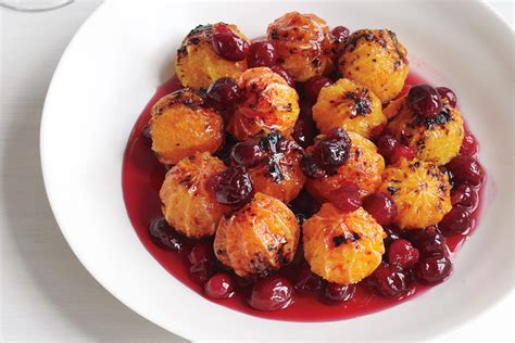 Candied Mandarin Oranges with Cranberries | Epicurious