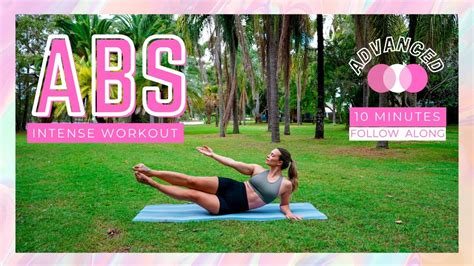 10 Min Advanced And Intense Abs Workout Work On Your 6 Pack Carla