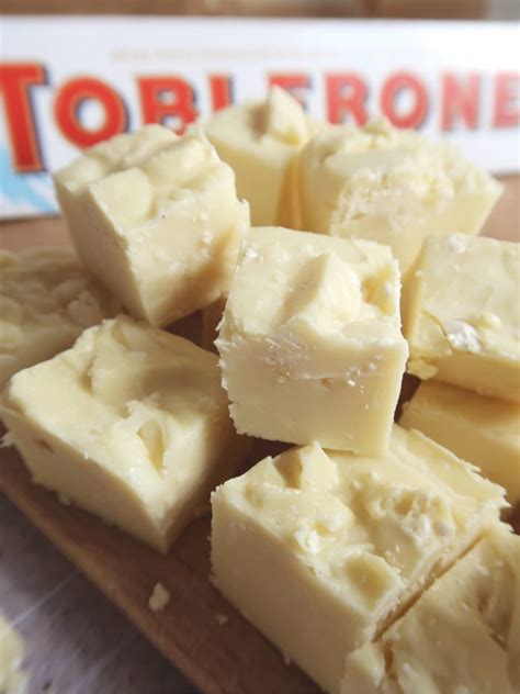 Toblerone White Chocolate Fudge Recipe - What Katy Said