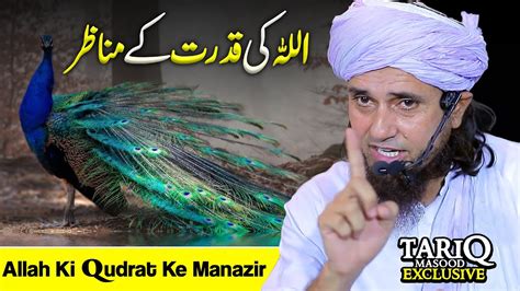 Allah Ki Qudrat Ke Manazir Mufti Tariq Masood Youtube