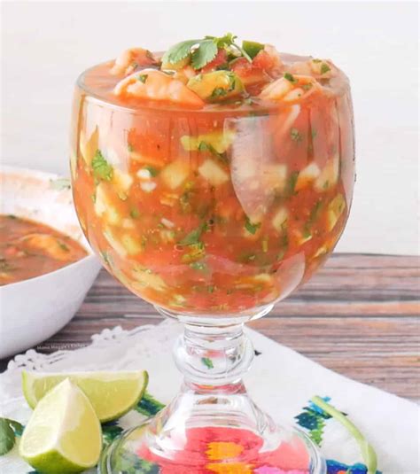 Descubrir 50 Imagen Cocktail De Camarones Mexicano Receta Abzlocal Mx